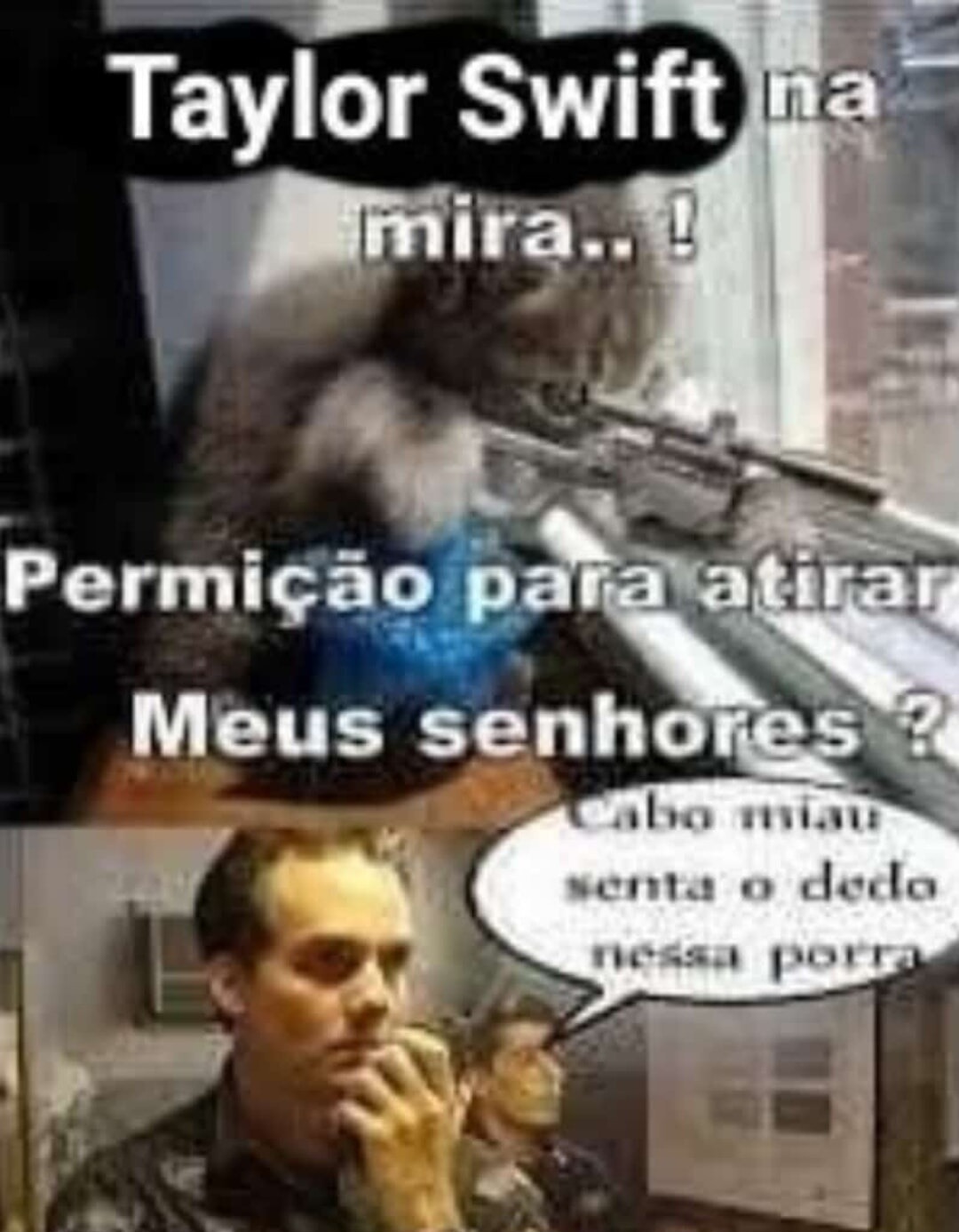 Meme publicado pela turma