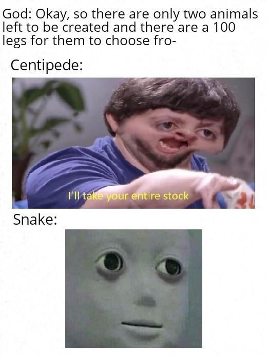 Poor sneks